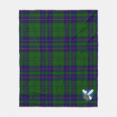 Couverture Polaire Scotts Lockhart Moderne Tartan Plaid (Devant)