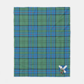 Couverture Polaire Scotts Lockhart Tartan Plaid (Devant)