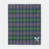 Couverture Polaire Scotts Logan Ancien Tartan Plaid (Devant)