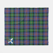 Couverture Polaire Scotts Logan Ancien Tartan Plaid (Devant (Horizontal))
