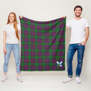 Couverture Polaire Scotts Logan Tartan Plaid