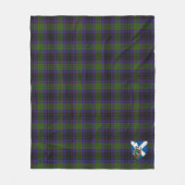 Couverture Polaire Scotts Lumsden Chasse Tartan Plaid (Devant)