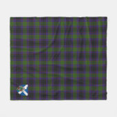 Couverture Polaire Scotts Lumsden Chasse Tartan Plaid (Devant (Horizontal))