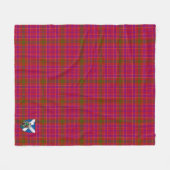 Couverture Polaire Scotts Lumsden de Clova Tartan Plaid (Devant (Horizontal))