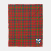 Couverture Polaire Scotts Lumsden de Kintore Tartan Plaid (Devant)