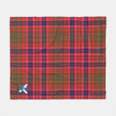 Couverture Polaire Scotts Lumsden Tartan Plaid Moderne (Devant (Horizontal))