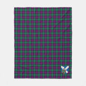 Couverture Polaire Scotts MacArthur de Milton Tartan Plaid (Devant)