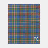 Couverture Polaire Scotts MacBeth Ancient Tartan Plaid (Devant)