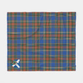 Couverture Polaire Scotts MacBeth Ancient Tartan Plaid (Devant (Horizontal))