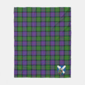 Couverture Polaire Scotts MacBrayne Tartan Plaid (Devant)