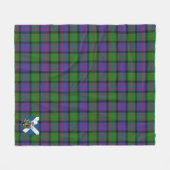 Couverture Polaire Scotts MacBrayne Tartan Plaid (Devant (Horizontal))