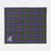 Couverture Polaire Scotts MacCallum de Berwick Tartan Plaid (Devant (Horizontal))