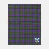 Couverture Polaire Scotts MacCallum de Berwick Tartan Plaid (Devant)