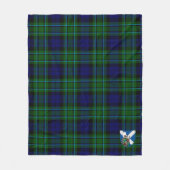 Couverture Polaire Scotts MacCallum moderne Tartan Plaid (Devant)