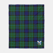 Couverture Polaire Scotts MacCallum moderne Tartan Plaid (Devant)