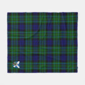 Couverture Polaire Scotts MacCallum moderne Tartan Plaid (Devant (Horizontal))