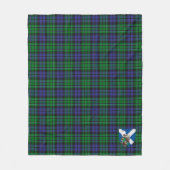 Couverture Polaire Scotts MacCallum Tartan Plaid (Devant)