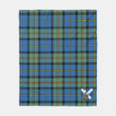 Couverture Polaire Scotts MacCorquodale Tartan Plaid (Devant)