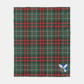 Couverture Polaire Scotts MacDiarmid Tartan Plaid moderne (Devant)