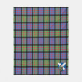 Couverture Polaire Scotts MacDonald Ancient Tartan Plaid (Devant)