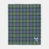 Couverture Polaire Scotts MacDonnell De Glengarry Ancien Tartan Plai (Devant)
