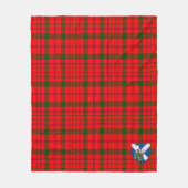 Couverture Polaire Scotts MacDonnell De Glengarry Moderne Tartan Plai (Devant)