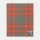 Couverture Polaire Scotts MacDougall Ancient Tartan Plaid (Devant)