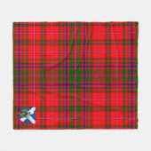 Couverture Polaire Scotts MacDougall Plaqué Tartan moderne (Devant (Horizontal))
