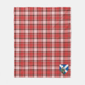 Couverture Polaire Scotts MacDougall robe Tartan Plaid (Devant)