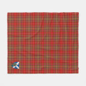Couverture Polaire Scotts MacDougall Tartan Plaid (Devant (Horizontal))