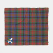 Couverture Polaire Scotts MacDuff Chasse Tartan moderne Plaid (Devant (Horizontal))