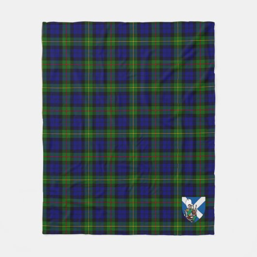 Couverture Polaire Scotts MacEwan Tartan Plaid (Devant)