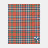 Couverture Polaire Scotts MacFarlane Tartan Plaid (Devant)