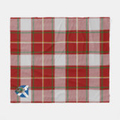 Couverture Polaire Scotts MacFie Tartan Plaid (Devant (Horizontal))