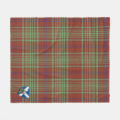Couverture Polaire Scotts MacGillivray Chasse Ancienne Tartan Plaid (Devant (Horizontal))