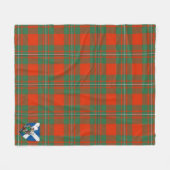 Couverture Polaire Scotts MacGregor Plaqué Tartan moderne (Devant (Horizontal))