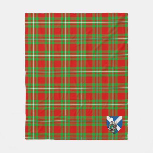 Couverture Polaire Scotts MacGregor Tartan Plaid (Devant)