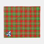Couverture Polaire Scotts MacGregor Tartan Plaid (Devant (Horizontal))