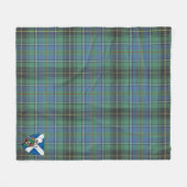 Couverture Polaire Scotts MacInnes Ancient Tartan Plaid (Devant (Horizontal))