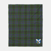 Couverture Polaire Scotts MacInnes Tartan Plaid (Devant)