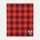 Couverture Polaire Scotts MacIntyre moderne Tartan Plaid (Devant)