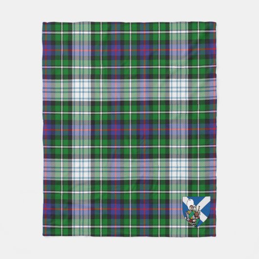 Couverture Polaire Scotts MacKenzie robe Tartan moderne Plaid (Devant)