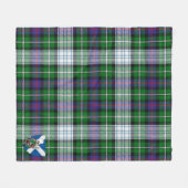 Couverture Polaire Scotts MacKenzie robe Tartan moderne Plaid (Devant (Horizontal))