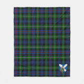 Couverture Polaire Scotts MacKenzie Tartan moderne Plaid (Devant)