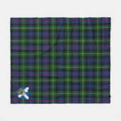 Couverture Polaire Scotts MacKenzie Tartan moderne Plaid (Devant (Horizontal))