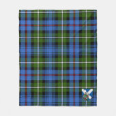 Couverture Polaire Scotts MacKenzie Tartan Plaid (Devant)