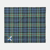Couverture Polaire Scotts MacKinlay Plaid Tartan Ancien (Devant (Horizontal))
