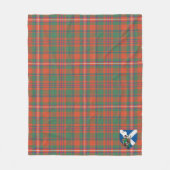 Couverture Polaire Scotts MacKinnon Ancient Tartan Plaid (Devant)