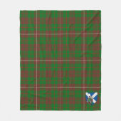 Couverture Polaire Scotts MacKinnon Chasse Tartan moderne Plaid (Devant)