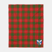 Couverture Polaire Scotts MacKinnon Tartan Plaid (Devant)